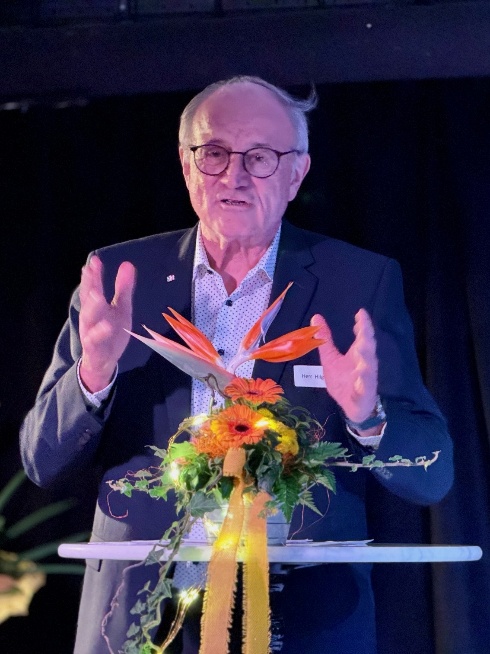 Heinz Hilgers bei seiner Rede