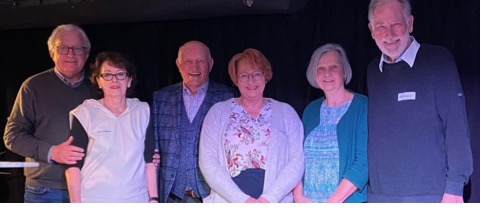 Engelbert und Beatrice Faßbender, Bernd und Gabi Frechen, Susanne und Walther Boecker